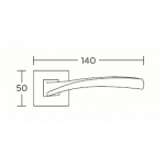 KLAMKA CONVEX 1145 ciemny antyczny